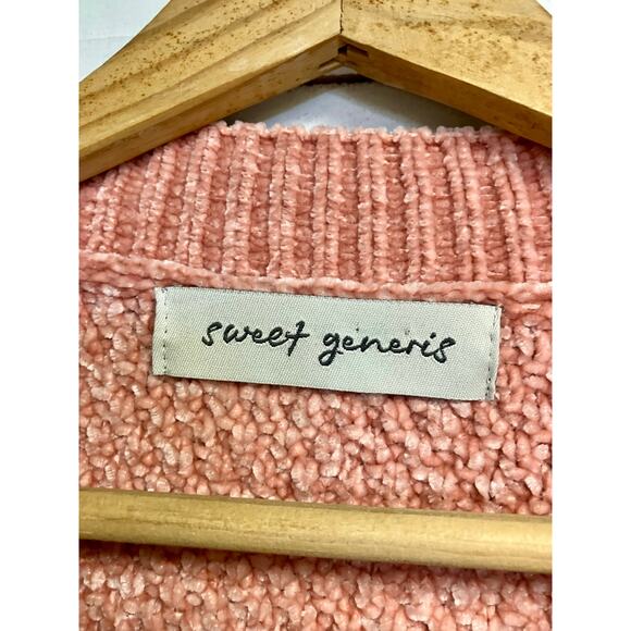 Sweet Generis Pink Sweater Women’s Medium. - Picture 5 of 5